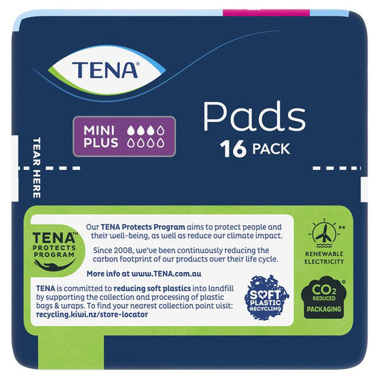 TENA Pad Ultrathin Mini Plus 16 Pack