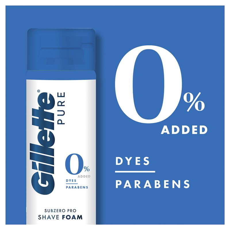 Load image into Gallery viewer, Gillette Pro Shave Foam Icy Cool 245g
