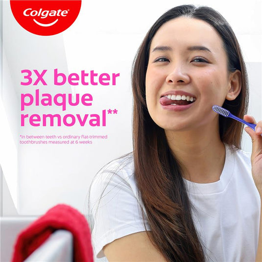 Colgate Toothbrush Slim Soft Orthodontic Exclusive Ultra Soft Bristles