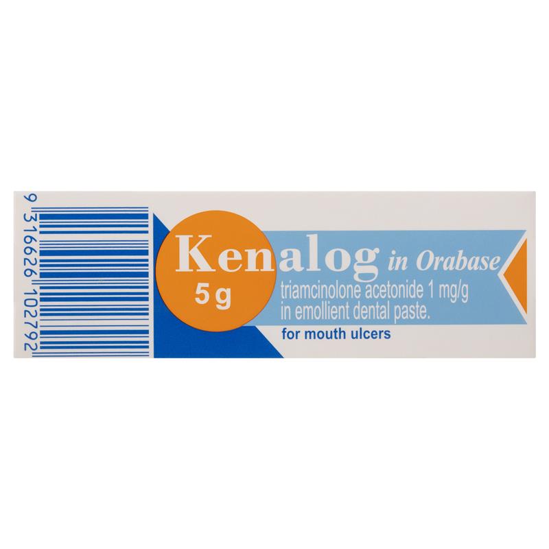 Load image into Gallery viewer, Kenalog in Orabase for Mouth Ulcers 5g - Triamcinolone (S3)
