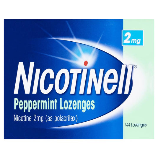 Nicotinell Lozenges Mint 2mg 144 Exclusive Size