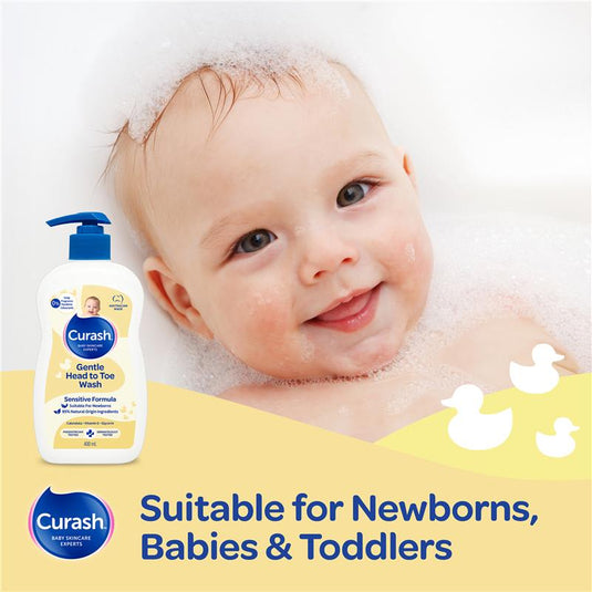 Curash Gentle Head To Toe Wash 400ml