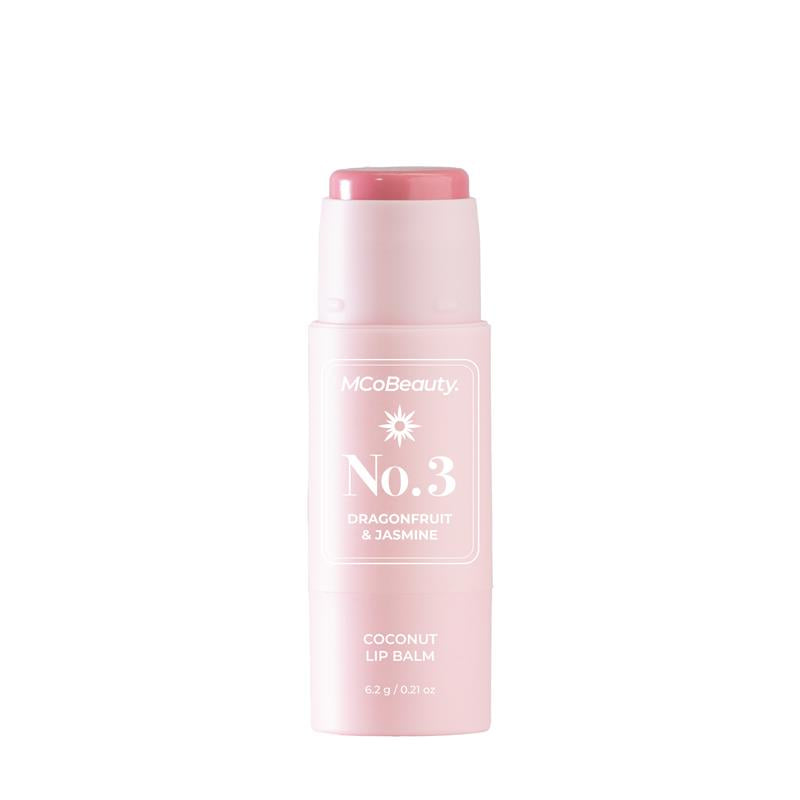 Load image into Gallery viewer, MCoBeauty Coconut Lip Balm No. 3 Dragonfruit &amp; Jasmine
