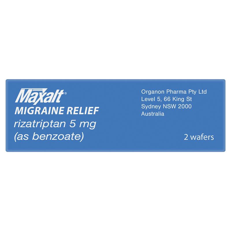Load image into Gallery viewer, Maxalt Migraine Relief 5mg Wafer 2 Pack - Rizatriptan (S3)
