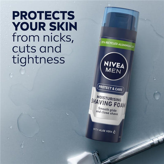 NIVEA MEN Protect & Care Shaving Foam Moisturising 200ml