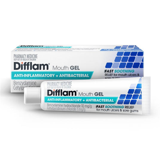 Difflam Anti-inflammatory Mouth Gel Peppermint 10g