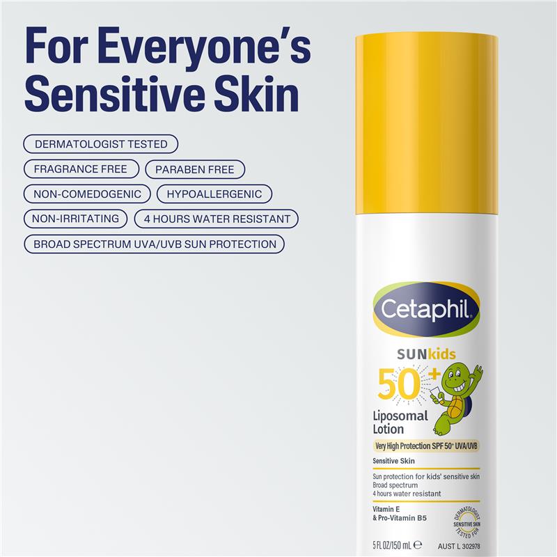 Load image into Gallery viewer, Cetaphil Sun SPF 50+ Kids Lotion 150ml
