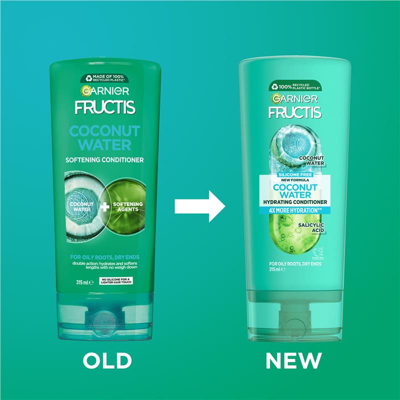 Load image into Gallery viewer, Garnier Fructis Coconut Water Conditioner 315ml
