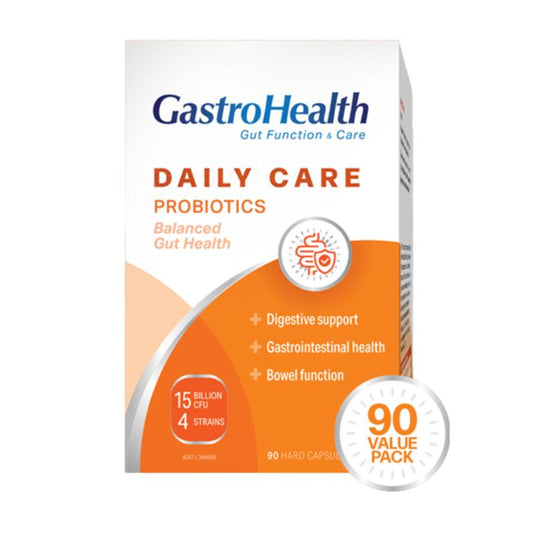 GastroHealth Daily Care Probiotics 90 Capsules
