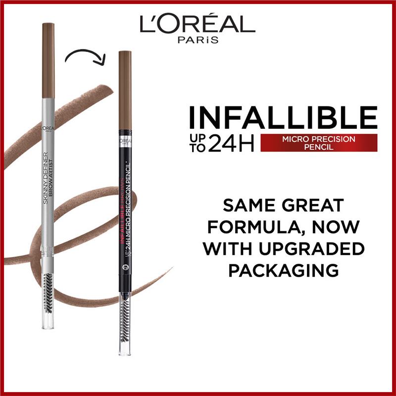 Load image into Gallery viewer, L'Oreal Paris Infallible Brows 24H Micro Precision Pencil 3.0 Brunette
