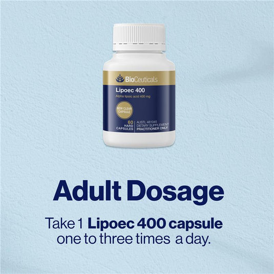 BioCeuticals Lipoec 400 60 Capsules