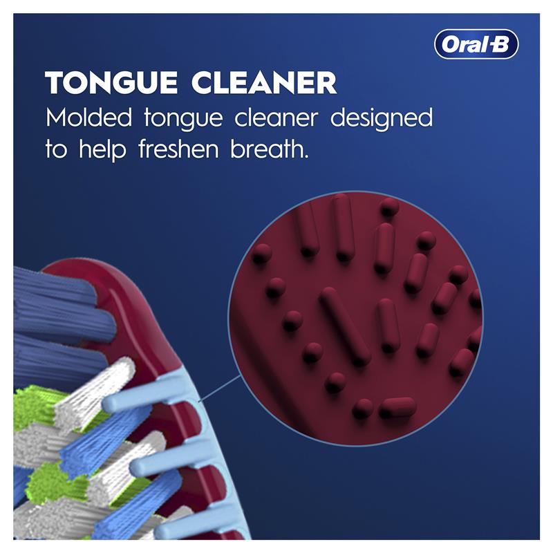 Load image into Gallery viewer, Oral B Toothbrush Cross Action 7 Benefits 5 Pack
