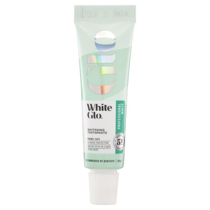 Load image into Gallery viewer, White Glo Travel Toothpaste Professional White 24g
