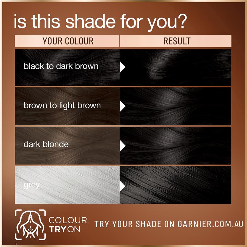 Load image into Gallery viewer, Garnier Good Hair Colour 2.0 Truffle Soft Black
