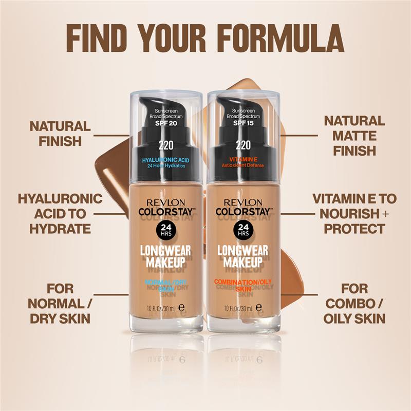 Load image into Gallery viewer, Revlon Colorstay Makeup Foundation For Combination/Oily Skin True Beige
