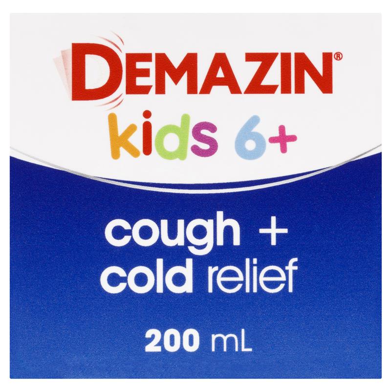 Load image into Gallery viewer, Demazin Kids 6+ Cough + Cold Relief 200ml
