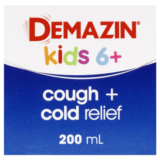 Demazin Kids 6+ Cough + Cold Relief 200ml