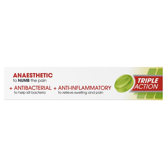 Difflam Plus Anaesthetic Sugar Free Pineapple & Lime 16 Lozenges