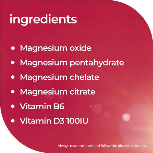 Nature's Way High Strength Magnesium 600mg 300 Tablets