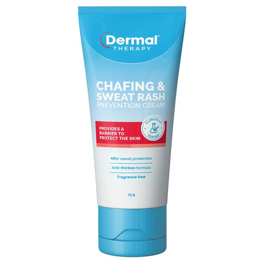 Dermal Therapy Chafing & Sweat Rash Cream 75g