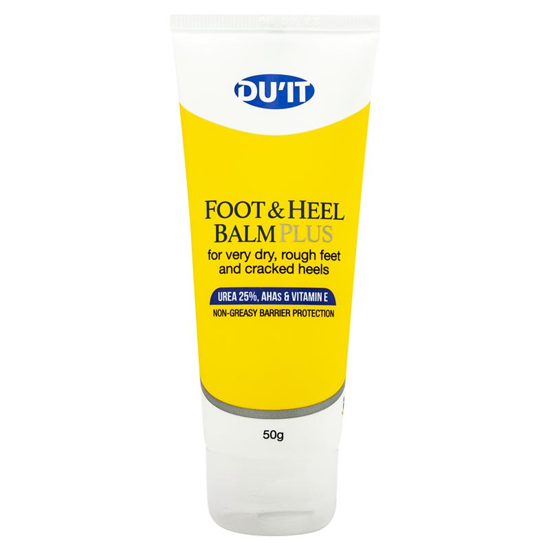 Load image into Gallery viewer, DU'IT Foot &amp; Heel Balm Plus Dry Skin Foot Cream 50g
