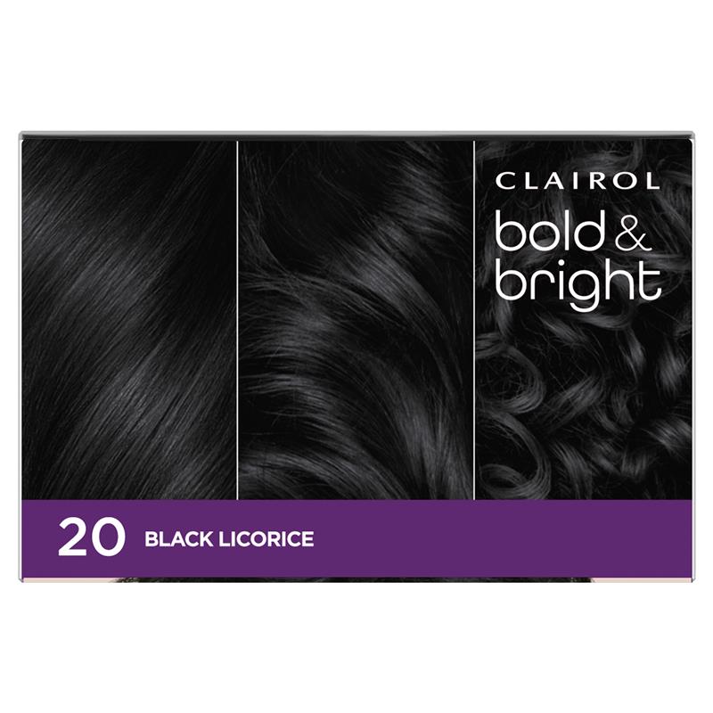 Load image into Gallery viewer, Clairol Bold &amp; Bright Permanent Hair Colour 20 Midnight Black
