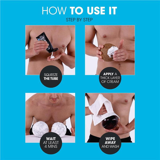 Nad's for Men Down Under Hair Removal Cream 150ml
