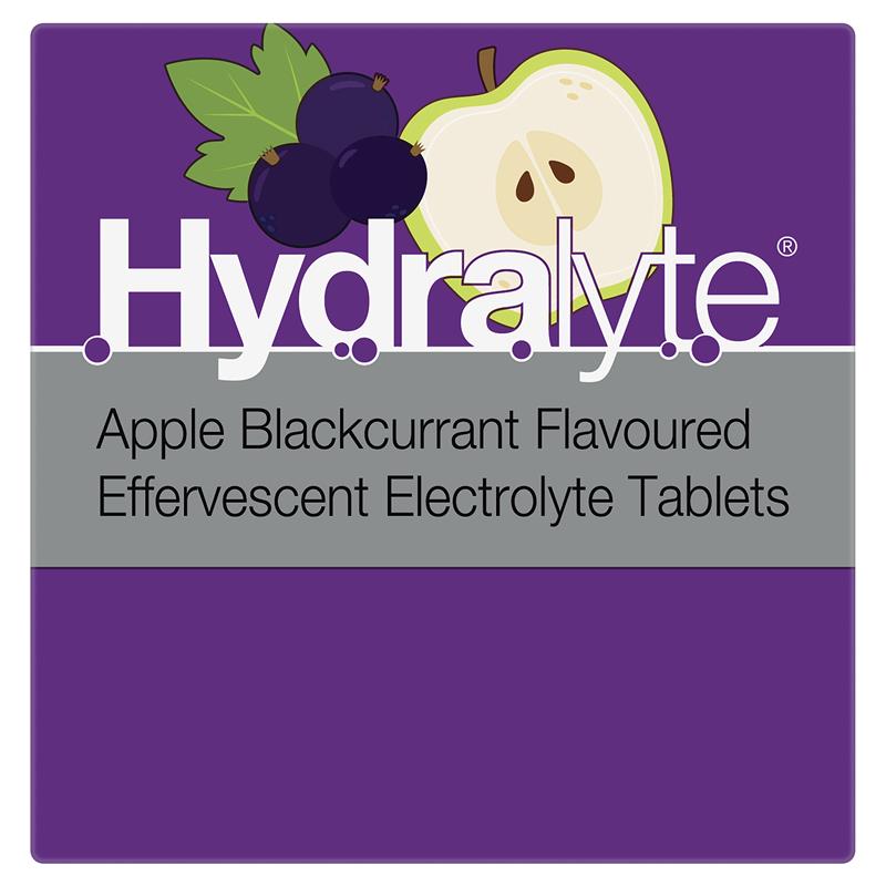 Load image into Gallery viewer, Hydralyte Electrolyte Effervescent Apple Blackcurrant 20 Tablets
