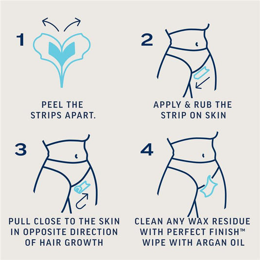 Veet Expert Cold Wax Strips Bikini 16 Pack