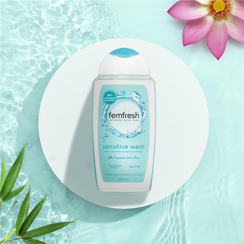 Load image into Gallery viewer, Femfresh Sensitive Wash 250ml
