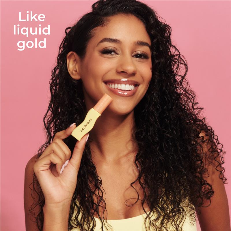 Load image into Gallery viewer, MCoBeauty Golden Glow Lip Oil
