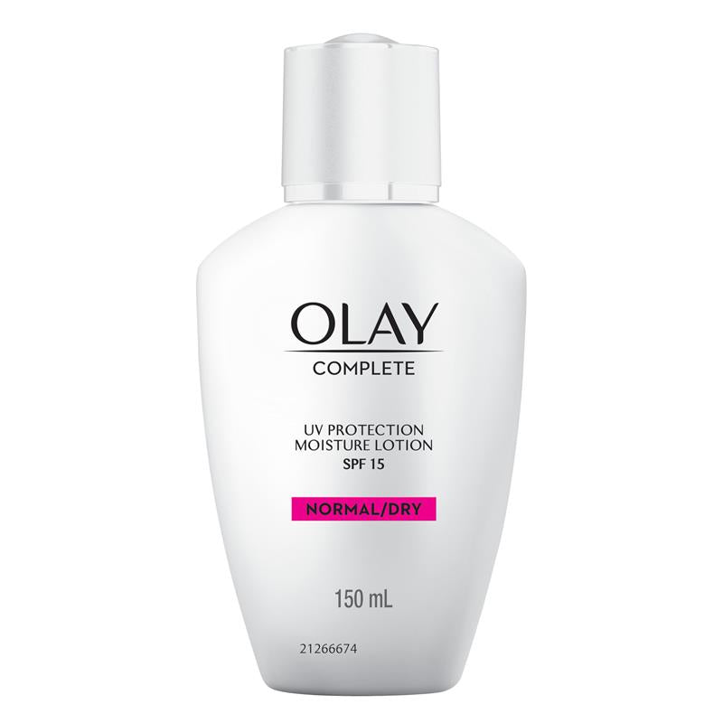 Load image into Gallery viewer, Olay Complete UV Protection Moisturiser Lotion Normal/Dry SPF15 150mL
