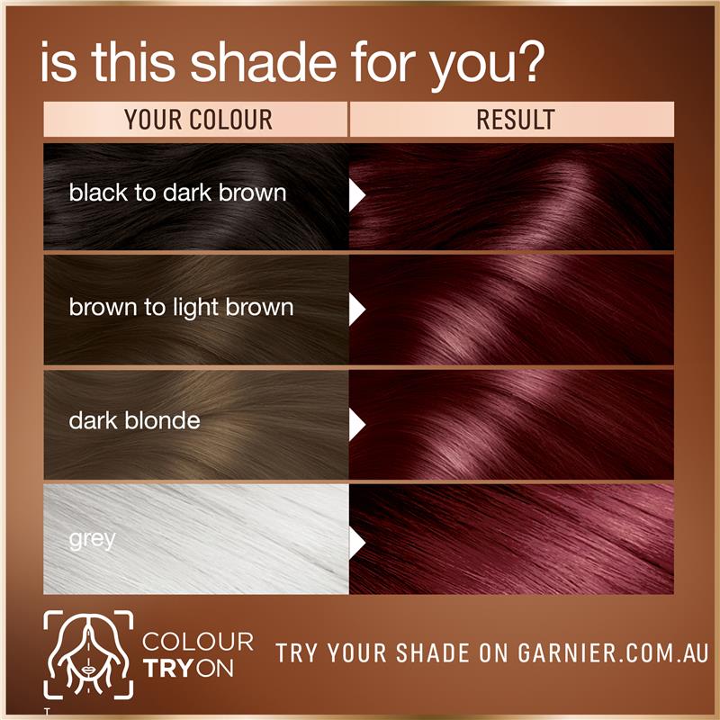 Load image into Gallery viewer, Garnier Good Hair Colour 6.6 Pomegrante Red
