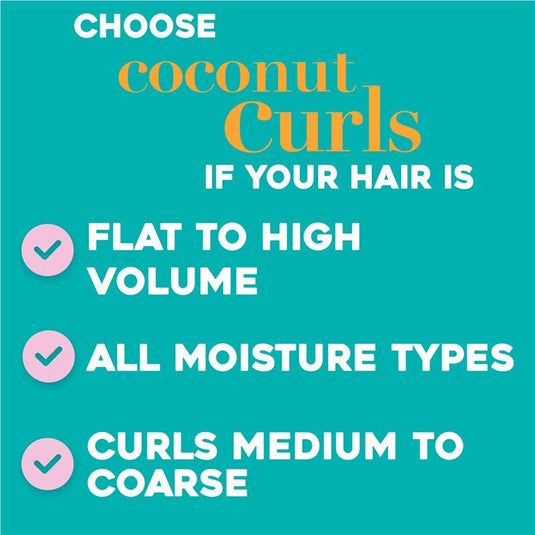 Ogx Quenching + Coconut Curls Shampoo For Curly Hair 385mL
