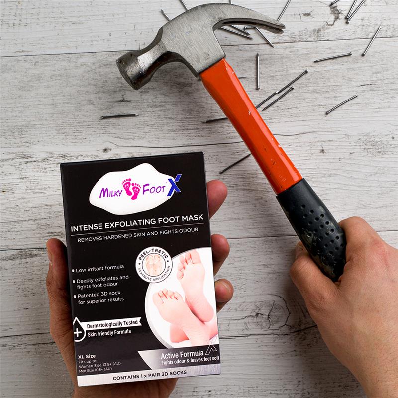Load image into Gallery viewer, Milky Foot Active Intense Exfoliating Foot Mask XL
