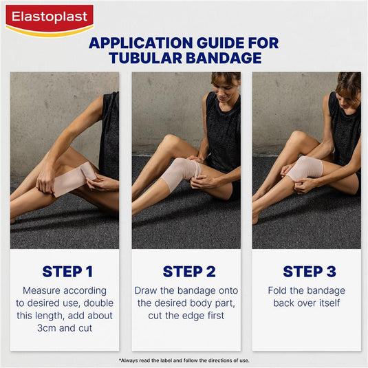 Elastoplast Elastic Tubular Support Bandage Size F Large 45-50cm