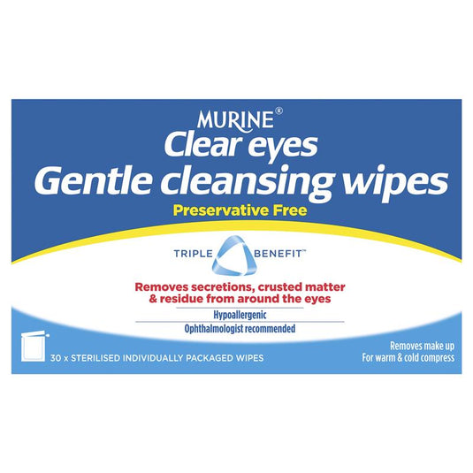 Murine Clear Eyes Wipes