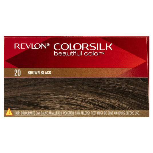Revlon ColorSilk 20 Brown Black