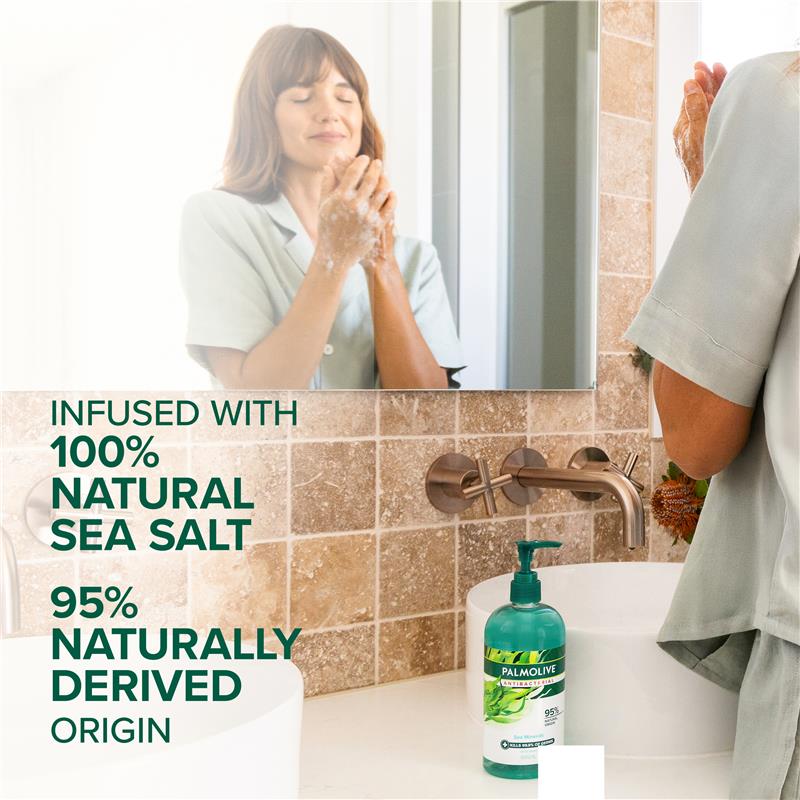 Load image into Gallery viewer, Palmolive Antibacterial Softwash Hand Wash Sea Minerals 500ml
