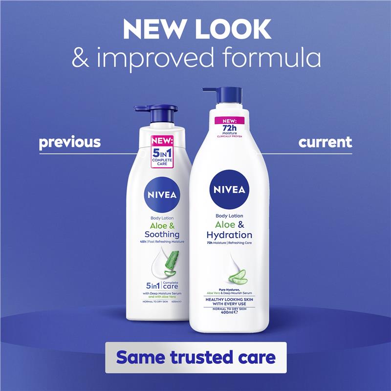 Load image into Gallery viewer, NIVEA Aloe &amp; Hydration Body Lotion 400ml
