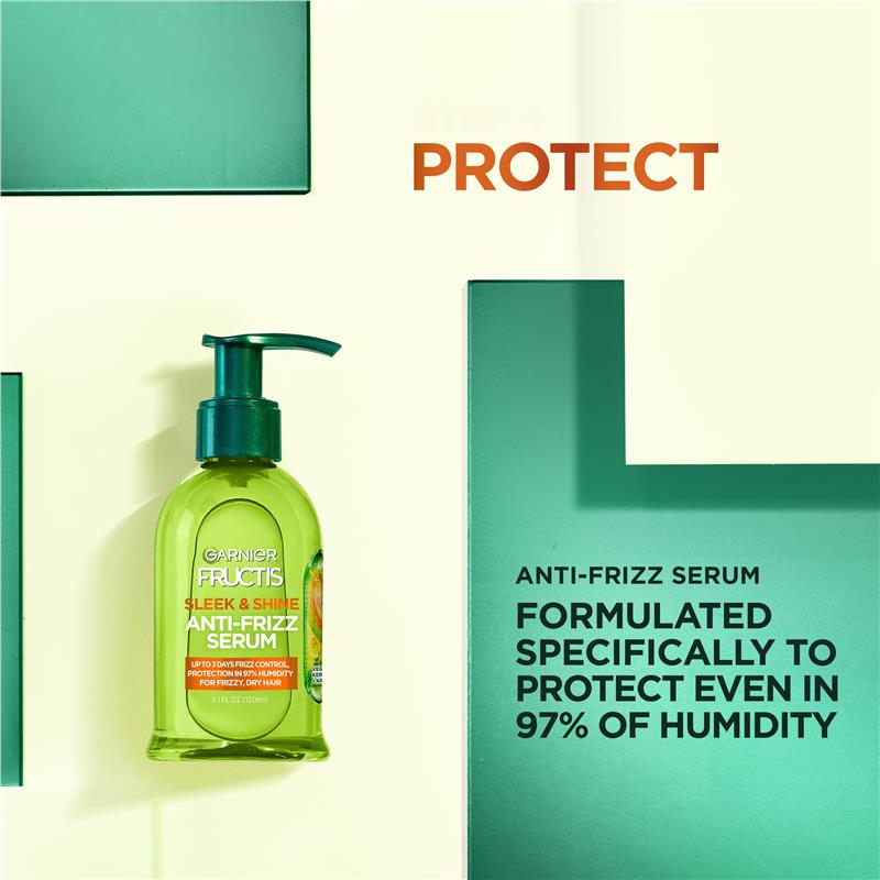 Load image into Gallery viewer, Garnier Fructis Anti-Frizz Soothing Serum Sleek &amp; Shine 150mL

