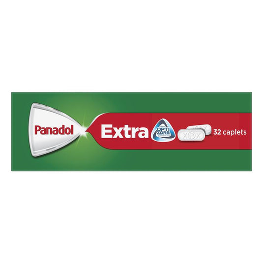 Panadol Extra Paracetamol Pain Relief 32 Caplets