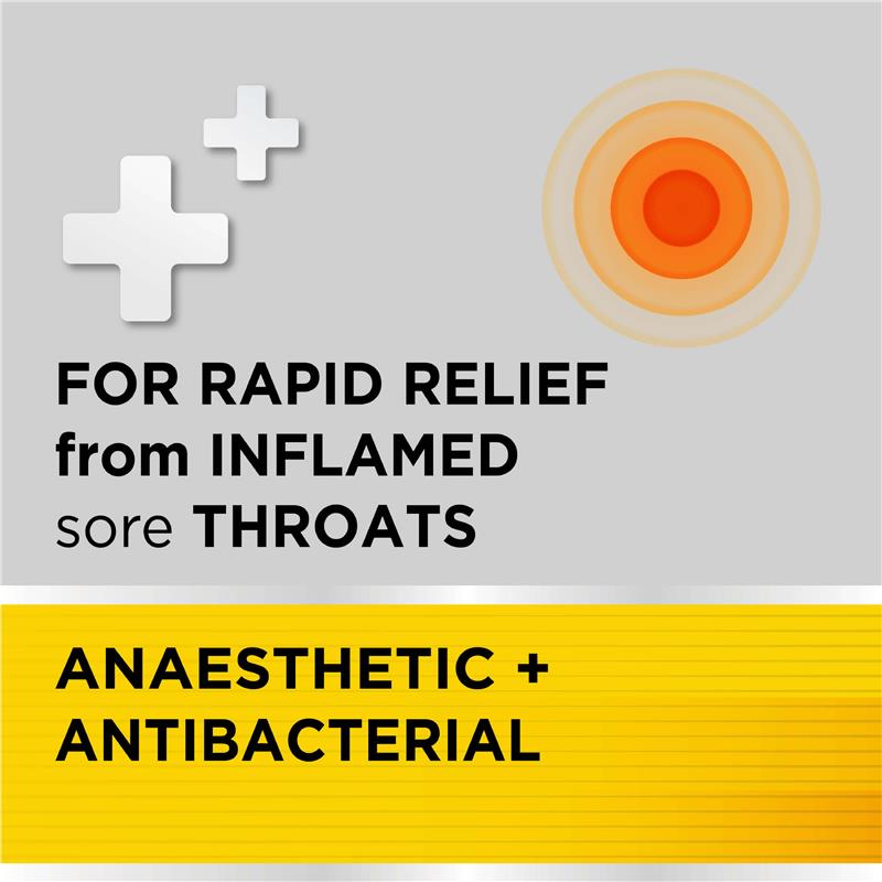 Load image into Gallery viewer, Strepsils Extra Sore Throat Lozenges Anaesthetic Honey &amp; Lemon 36 Pack

