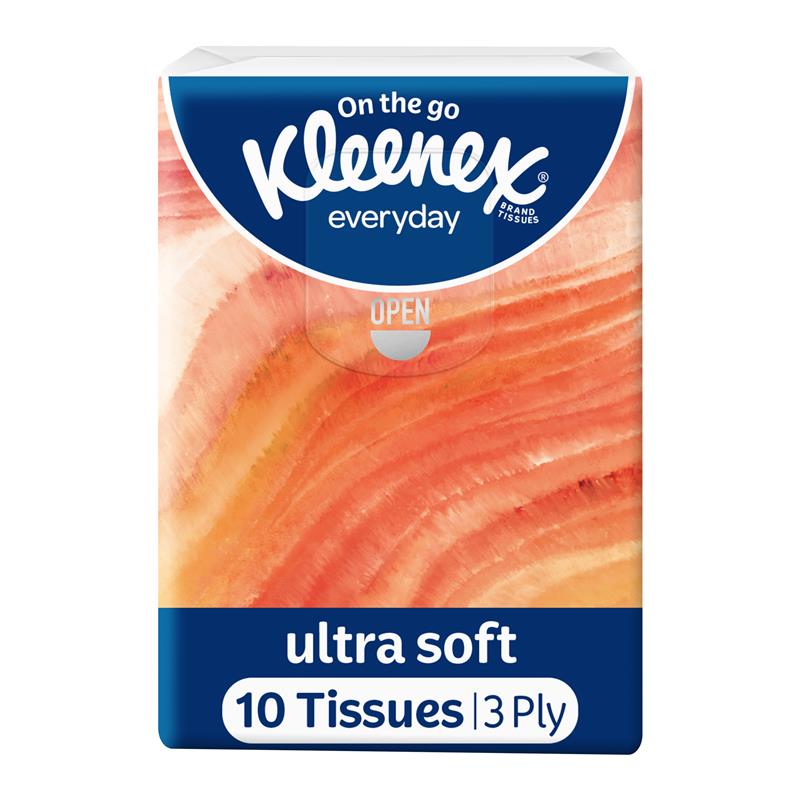 Load image into Gallery viewer, Kleenex Ultra Soft Pocket Tissues 10
