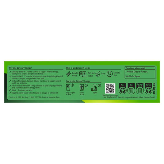 Berocca Energy Pinelime Crush 15 Effervescent Tablets Exclusive