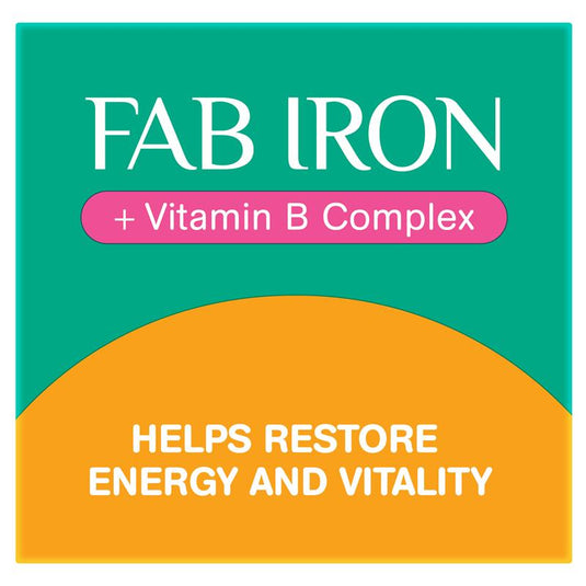 Fab Iron + Vitamin B Complex 60 Tablets