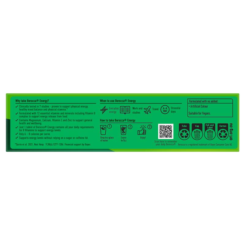 Load image into Gallery viewer, Berocca Energy Original Berry 60 Effervescent Tablets Exclusive Size
