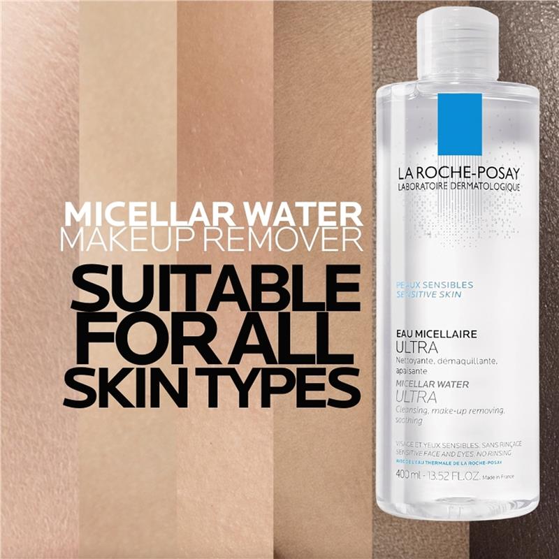 Load image into Gallery viewer, La Roche Posay Micellar Water Ultra For Sensitive Skin 400ml
