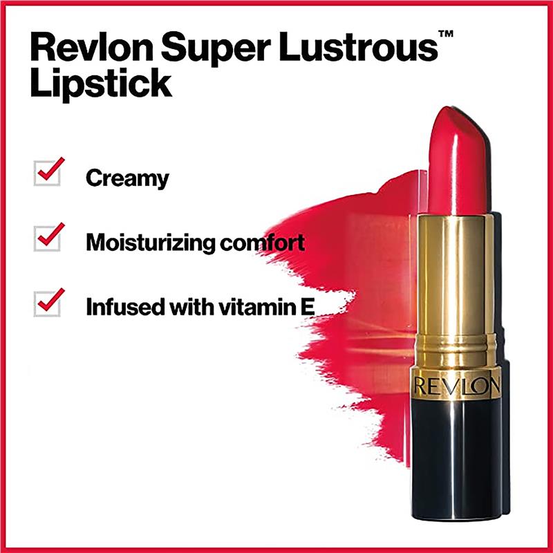Load image into Gallery viewer, Revlon Super Lustrous Lipstick Super Red
