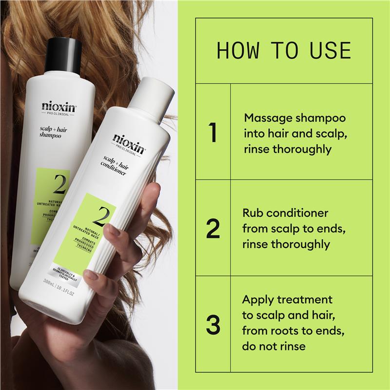Load image into Gallery viewer, Nioxin Scalp + Hair Thickening System 2 Trial Kit
